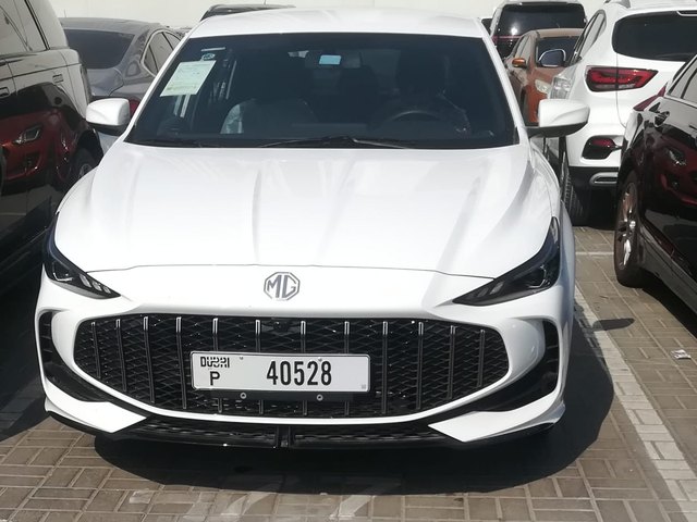 MG 5 2025 — rear view